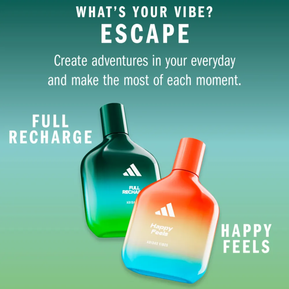 Vibes Full Recharge Eau de Parfum 30 ml^Adidas New