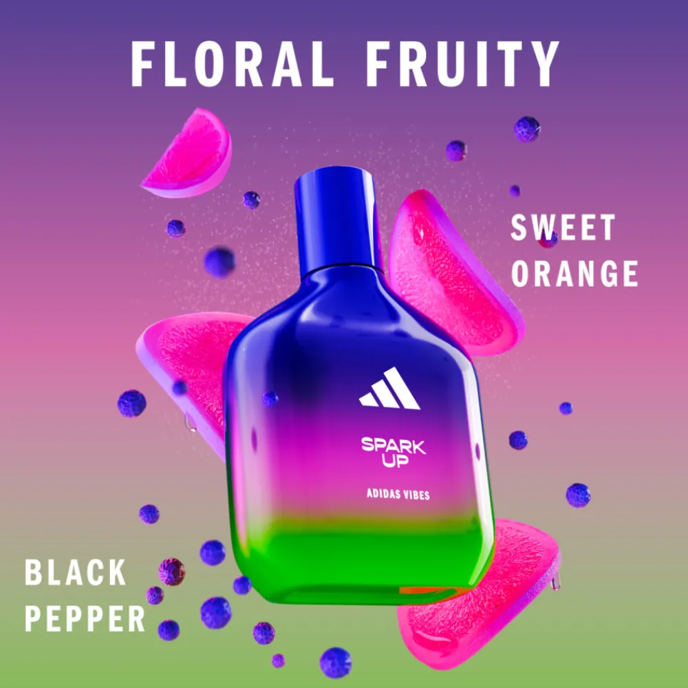 Unisex<Adidas Vibes Spark Up Eau de Parfum 30 ml