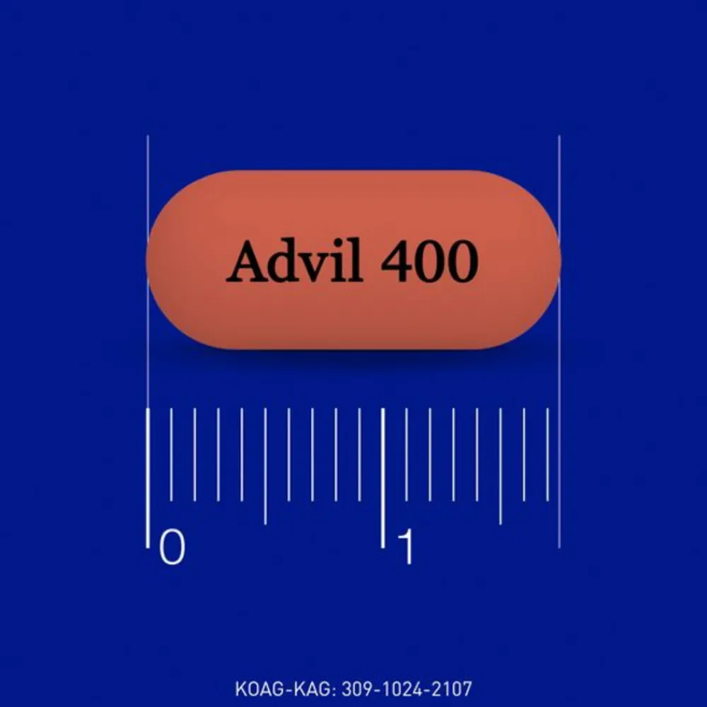 Reliva Forte Oval Tabs 400 mg 20 stuks^Advil Hot
