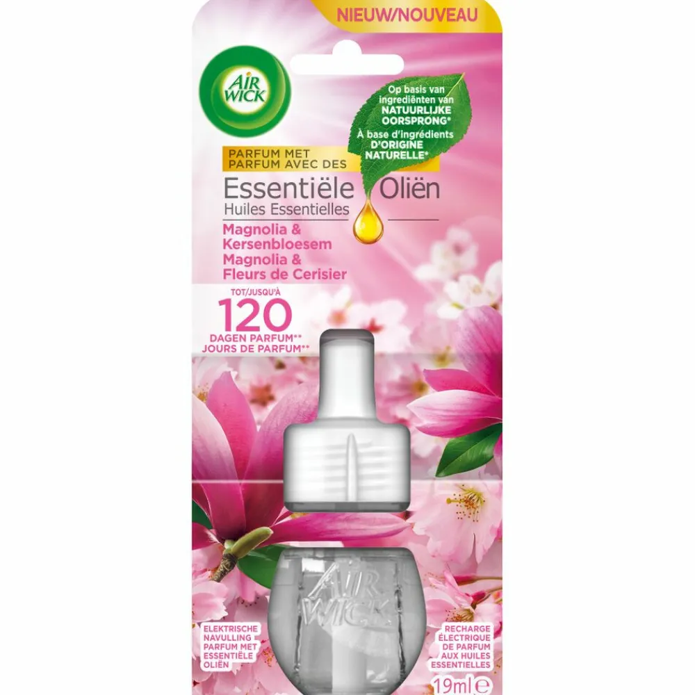 Luchtverfrisser<Air Wick Elektrische Luchtverfrisser Navulling Kersenbloesem & Framboos 19 ml