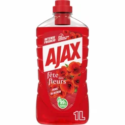 Allesreiniger<Ajax Allesreiniger Fete de Fleur Rode bloemen 1 liter