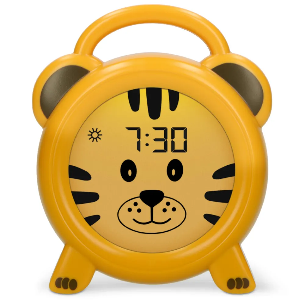 Thuis & Onderweg<Alecto BC100TIGER Slaaptrainer Nachtlampje en Wekker