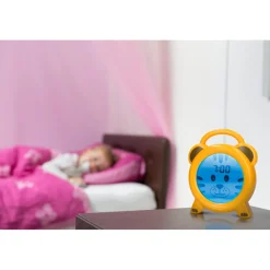 Thuis & Onderweg<Alecto BC100TIGER Slaaptrainer Nachtlampje en Wekker