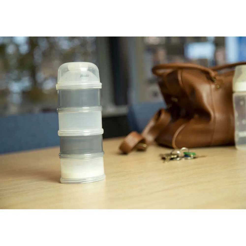 BF-4 Melkpoedertoren 4 Grote Stapelbare bakjes , Verdeeltuit^Alecto New