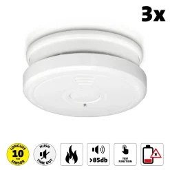 New SA20 Rookmelder 3 stuks Thuis & Onderweg