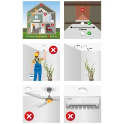 SCA-10 Rookmelder en Koolmonoxidemelder in één^Alecto Online