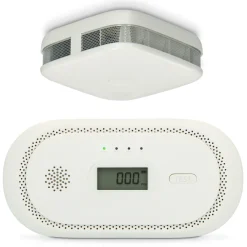 Outlet SCA50 Rookmelder en Koolmonoxidemelder Thuis & Onderweg