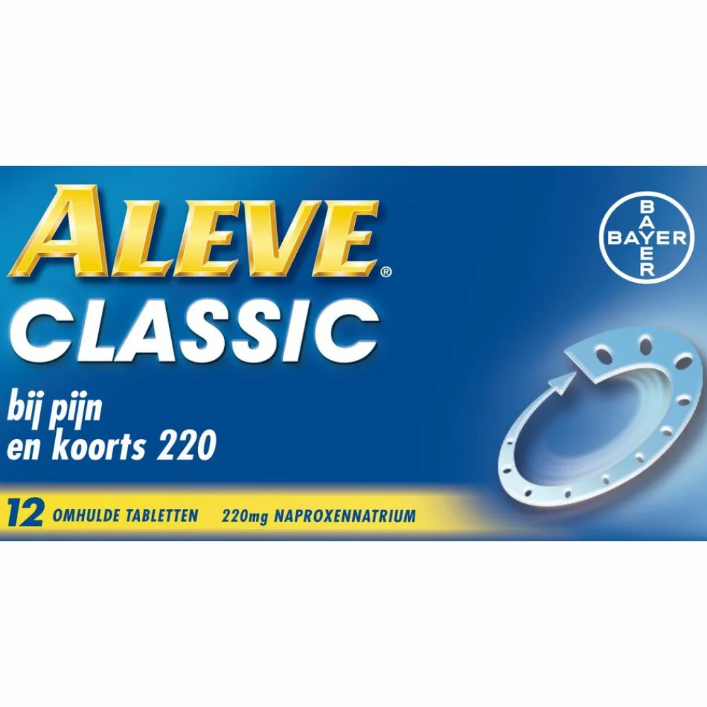 Classic 220 12 tabletten^Aleve Hot