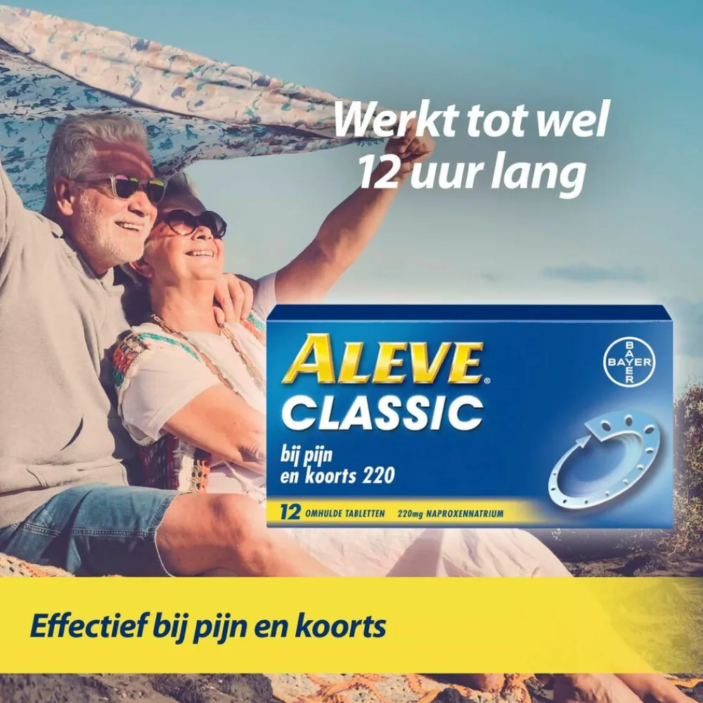 Classic 220 12 tabletten^Aleve Hot