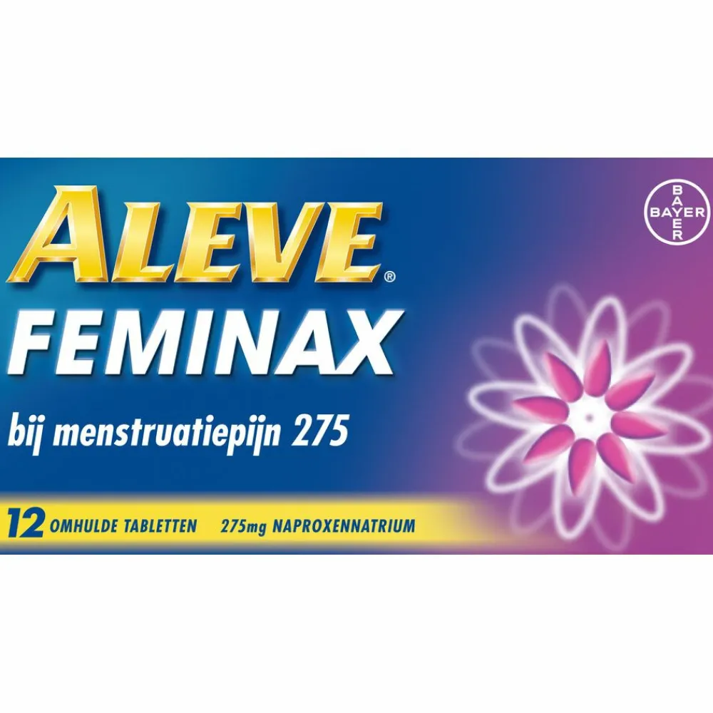 Pijnstillend<Aleve Feminax 275 12 tabletten