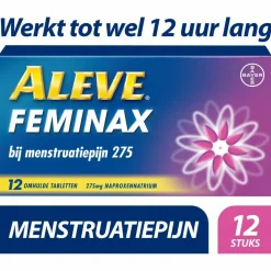 Pijnstillend<Aleve Feminax 275 12 tabletten