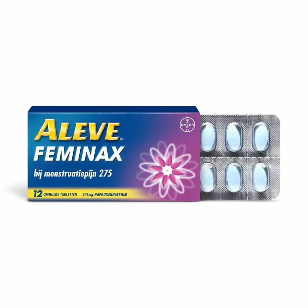 Pijnstillend<Aleve Feminax 275 12 tabletten
