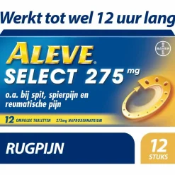 Select 275 12 tabletten^Aleve Hot