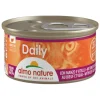 Kattenvoer<Almo Nature Daily Menu Mousse Kattenvoer Nat Rund 85 gr