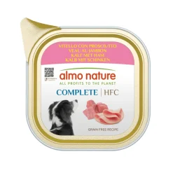 HFC Alu Hondenvoer Nat Blik Kalf & Ham 150 gr^Almo Nature Hot