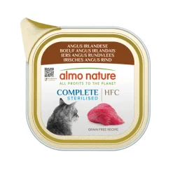 Kattenvoer<Almo Nature HFC Alu Kattenvoer Nat Blikje Angus Rund 85 gr
