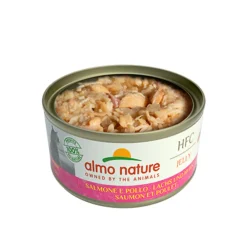 HFC Jelly Kattenvoer Nat Zalm & Kip 70 gr^Almo Nature Clearance