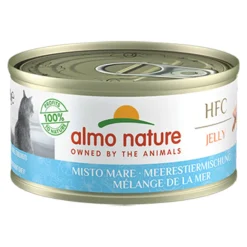 HFC Jelly Kattenvoer Nat Gemengde Zeevis 70 gr^Almo Nature Outlet