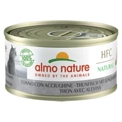 HFC Natural Kattenvoer Nat Blikje Tonijn & Ansjovis 70 gr^Almo Nature