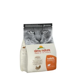 Kattenvoer<Almo Nature Holistic Kattenvoer Kalkoen 2 kg