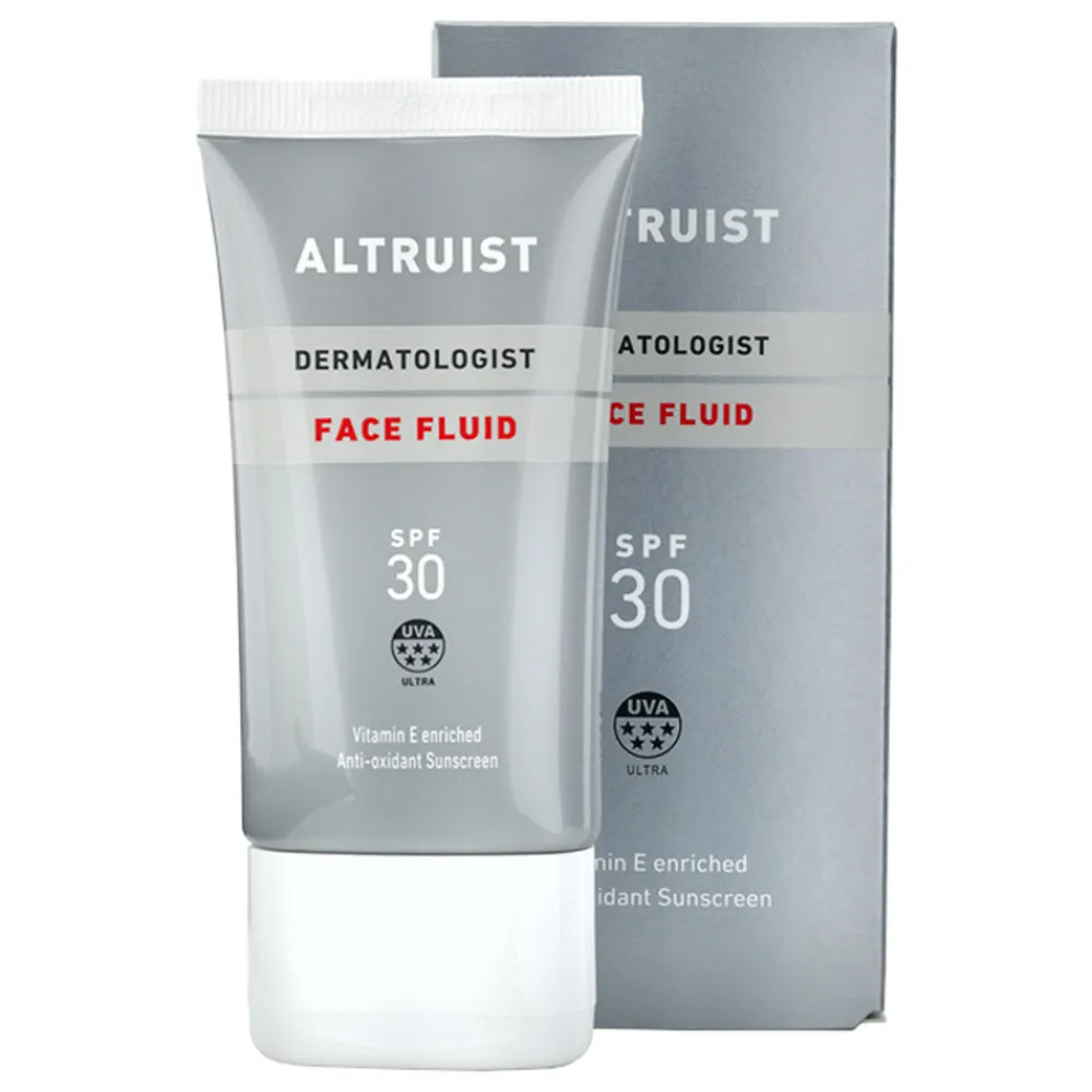 Zonnebrand Creme Face Fluid SPF 30 50 ml^Altruist Hot