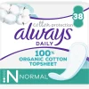 Dailies Inlegkruisjes Cotton Protection Normal 38 stuks^Always Best