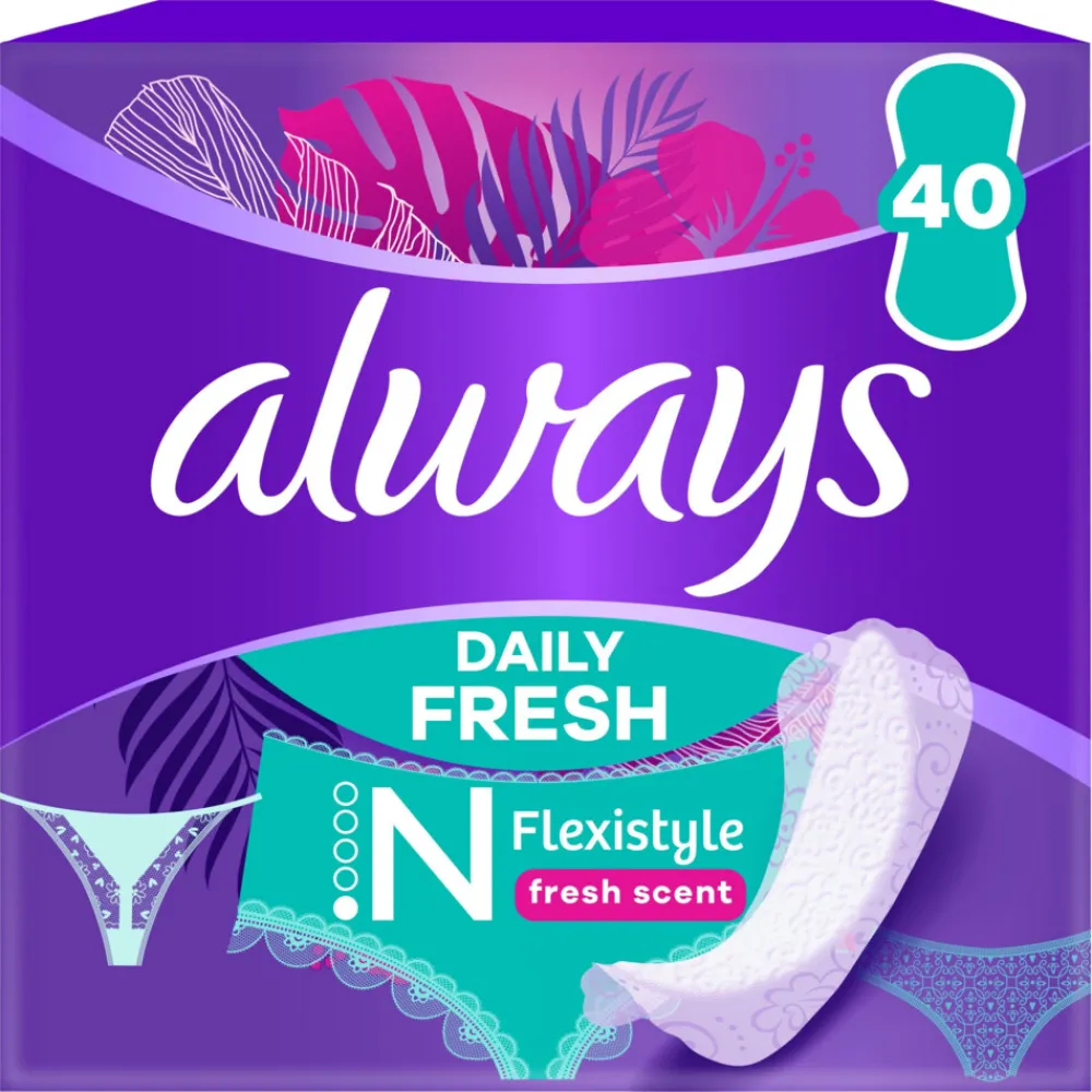 Outlet Inlegkruisjes Fresh Flexistyle 40 stuks Intiemhygiëne