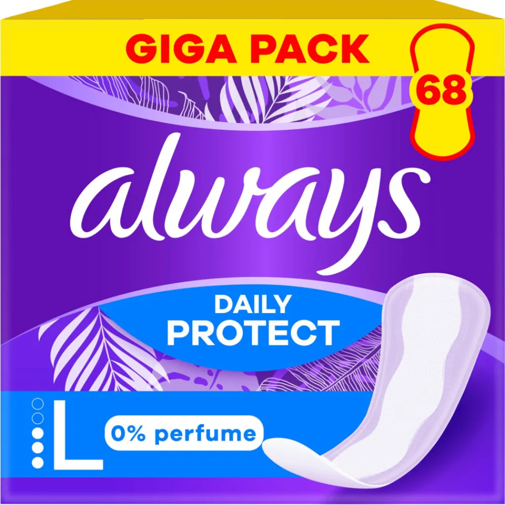 Intiemhygiëne<Always Inlegkruisjes Large 68 stuks