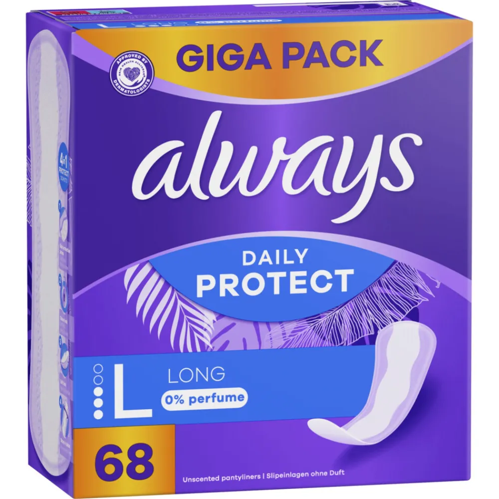Intiemhygiëne<Always Inlegkruisjes Large 68 stuks