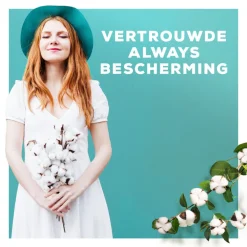 Intiemhygiëne<Always Maandverband Bio Cotton Protection Ultra Normal met Vleugels 11 stuks