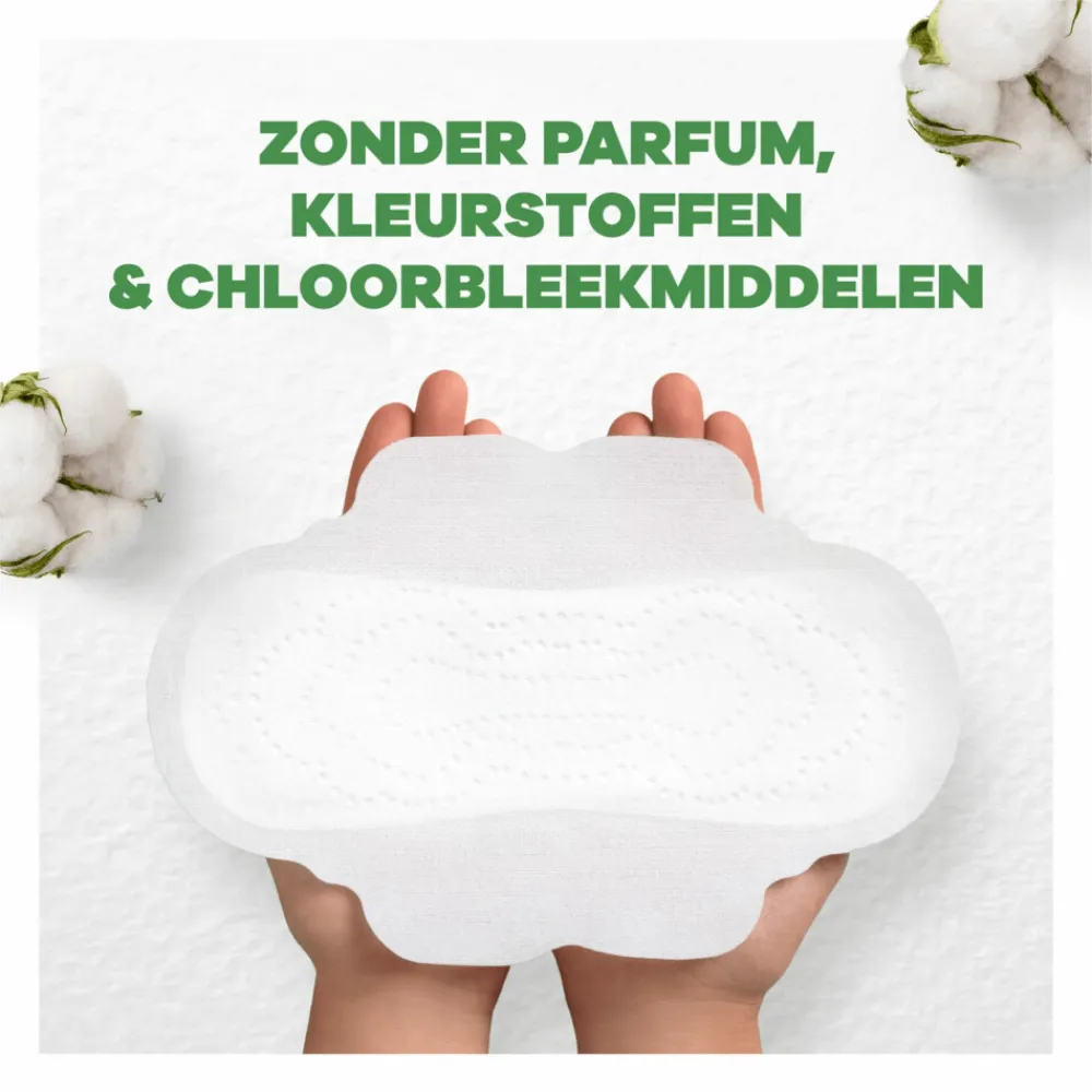 Maandverband Bio Cotton Protection Ultra Long met Vleugels 9 stuks^Always Sale