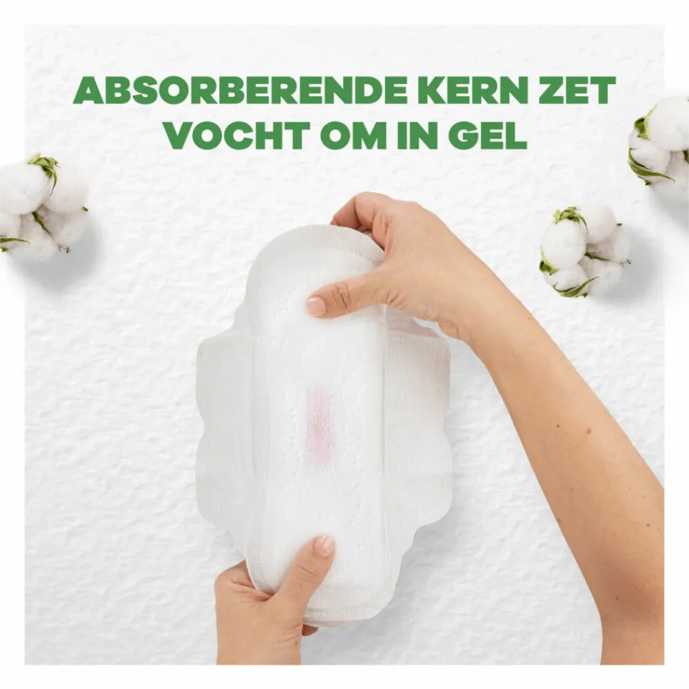 Best Maandverband Bio Cotton Night 48 stuks Intiemhygiëne