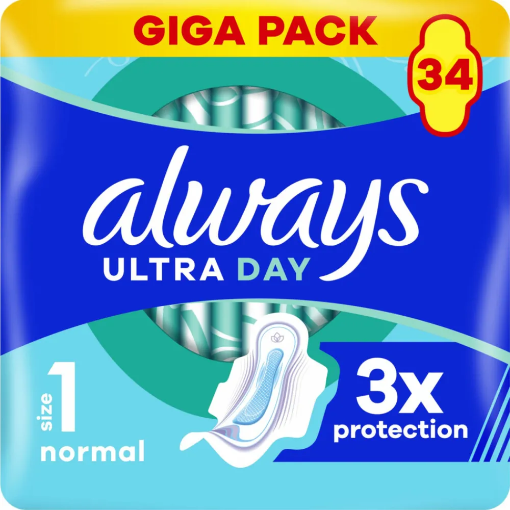 Intiemhygiëne<Always Maandverband Ultra Dag Normal 34 stuks