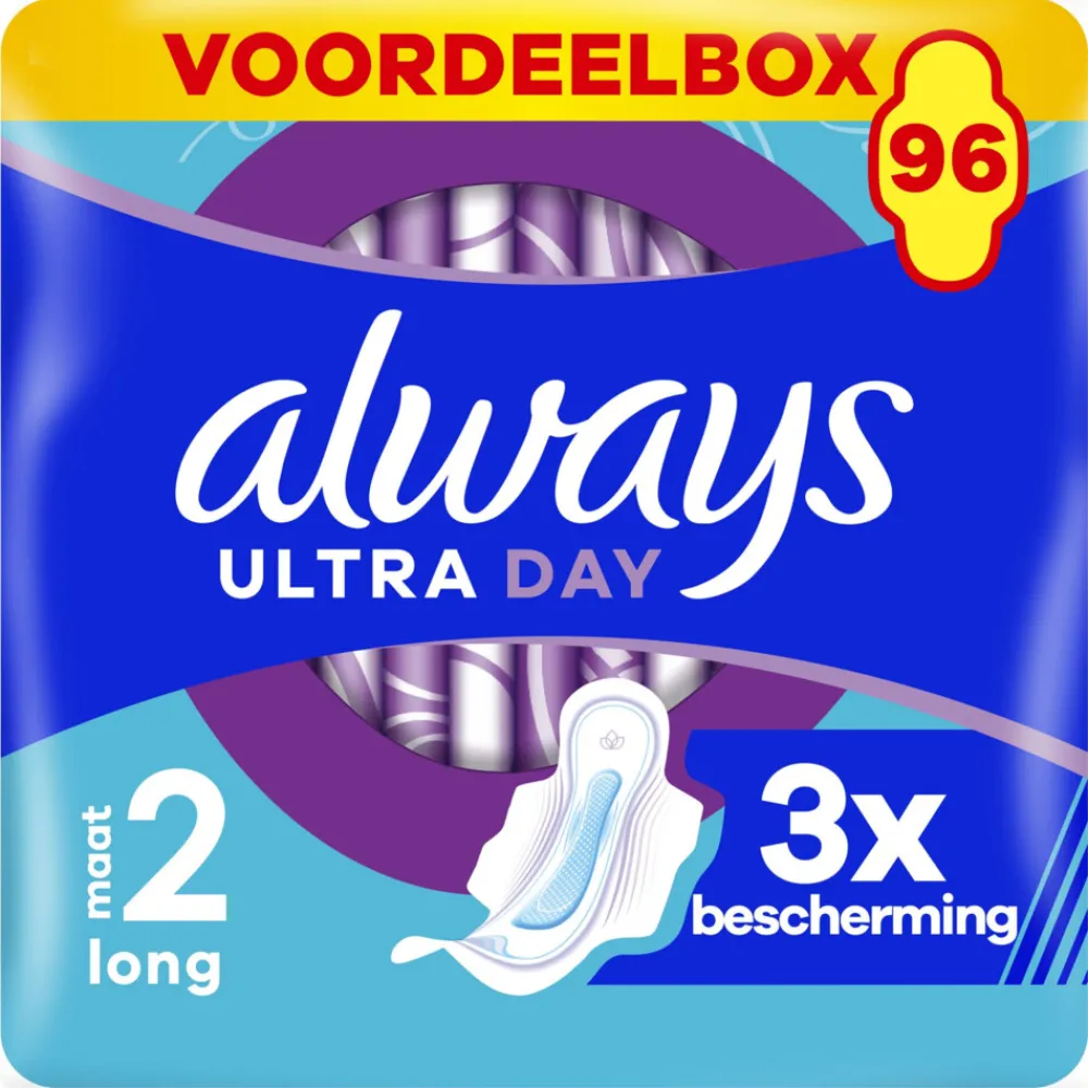 Maandverband Ultra Long Plus 96 stuks^Always Best