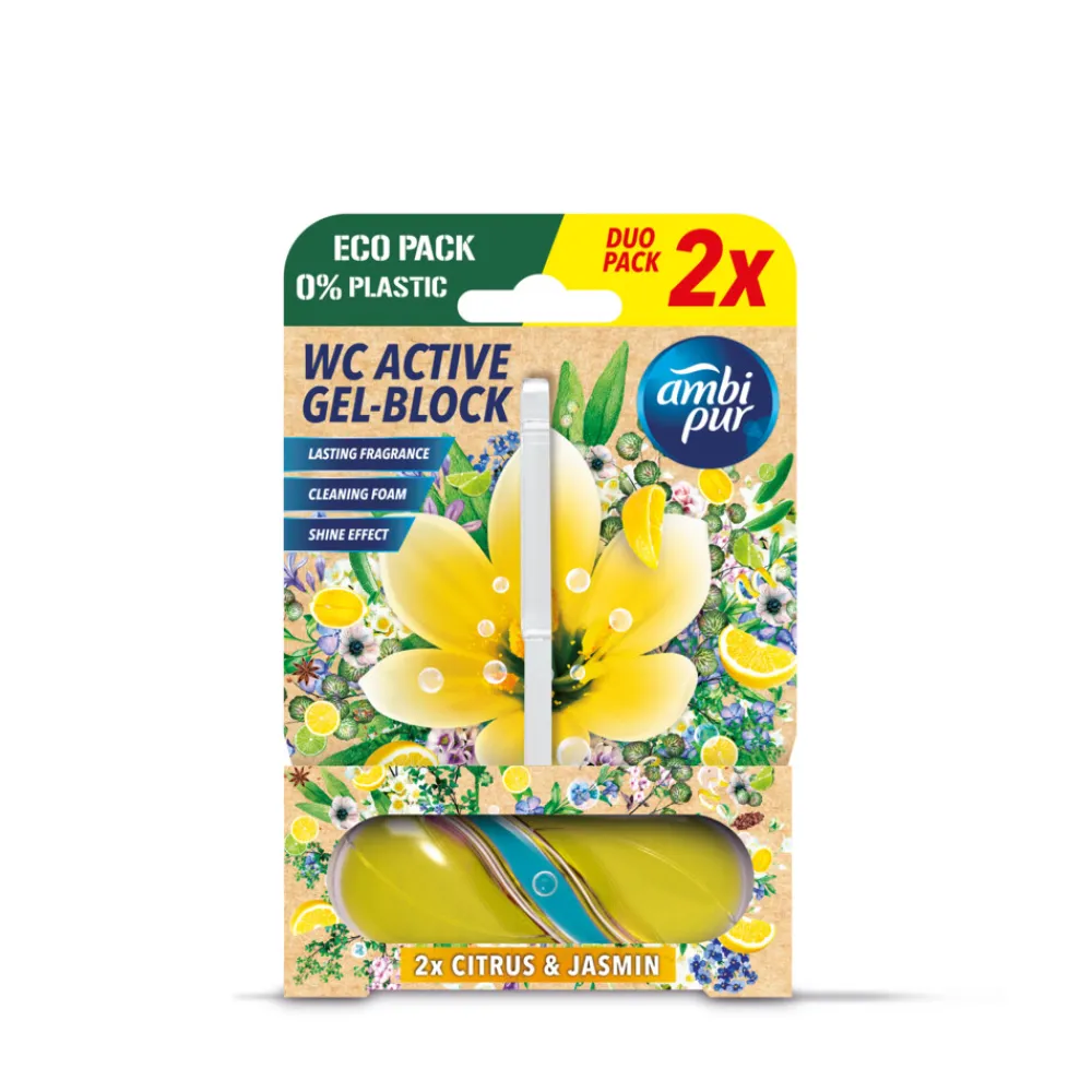 Toiletblok Citrus & Jasmijn 2 stuks^Ambi Pur Online