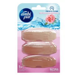 Toiletartikelen<Ambi Pur Toiletblok Navulling Wilde Roos & Grapefruit 3 stuks