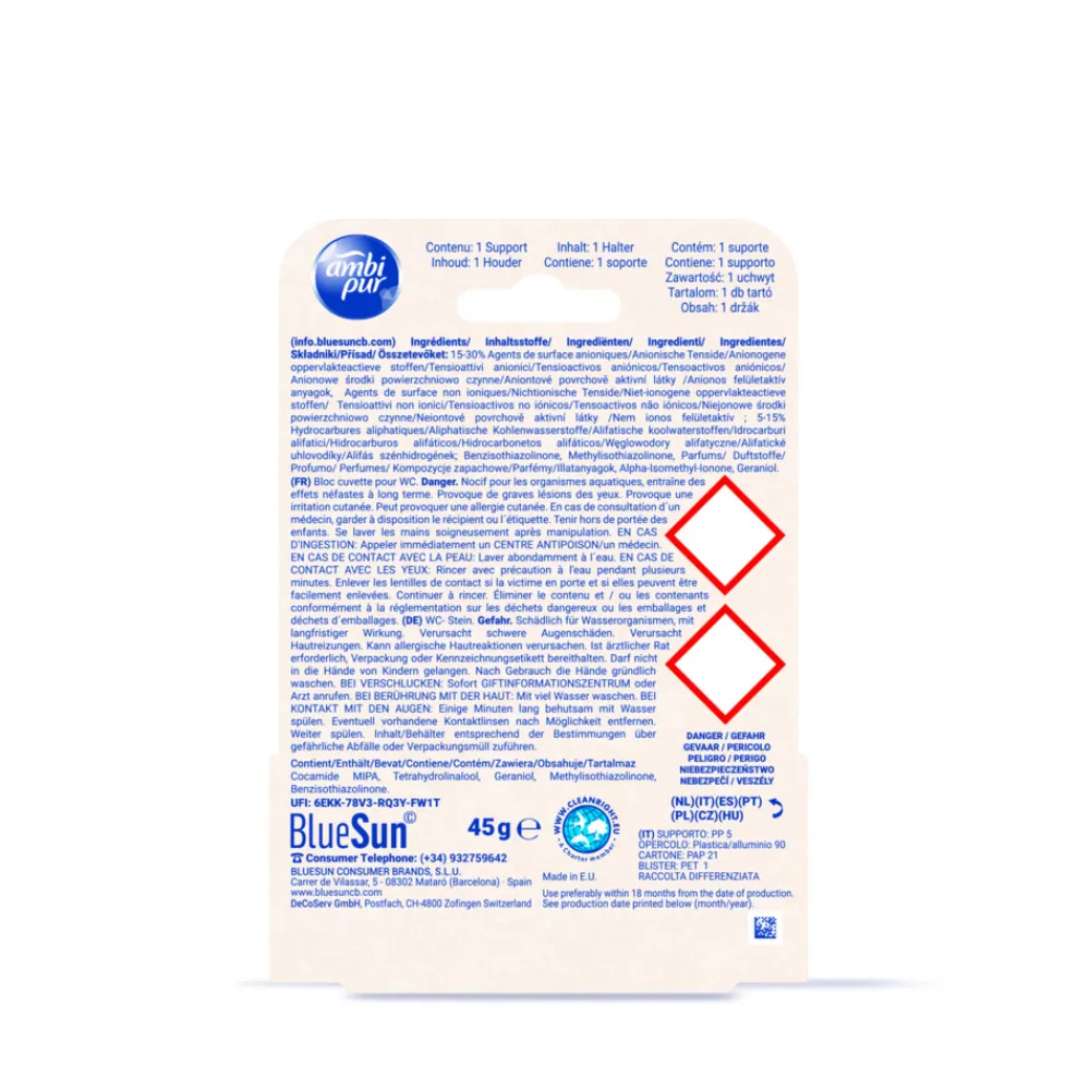 Sale Toiletblok Water & Bloemen Toiletartikelen