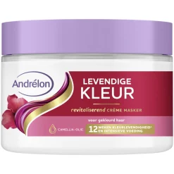 Haarmasker<Andrélon Crème Haarmasker Levendige Kleur 300 ml