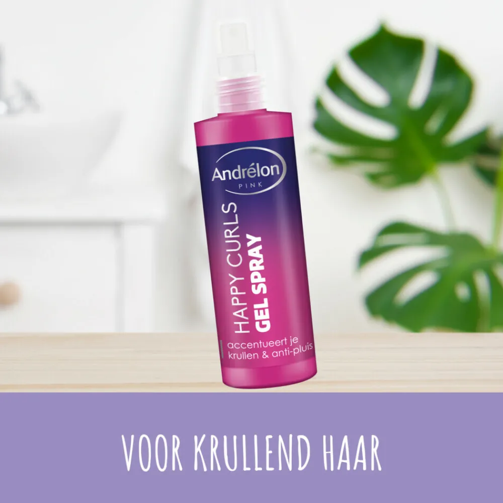 Haarverzorging<Andrélon Gel Spray Happy Curls 200 ml