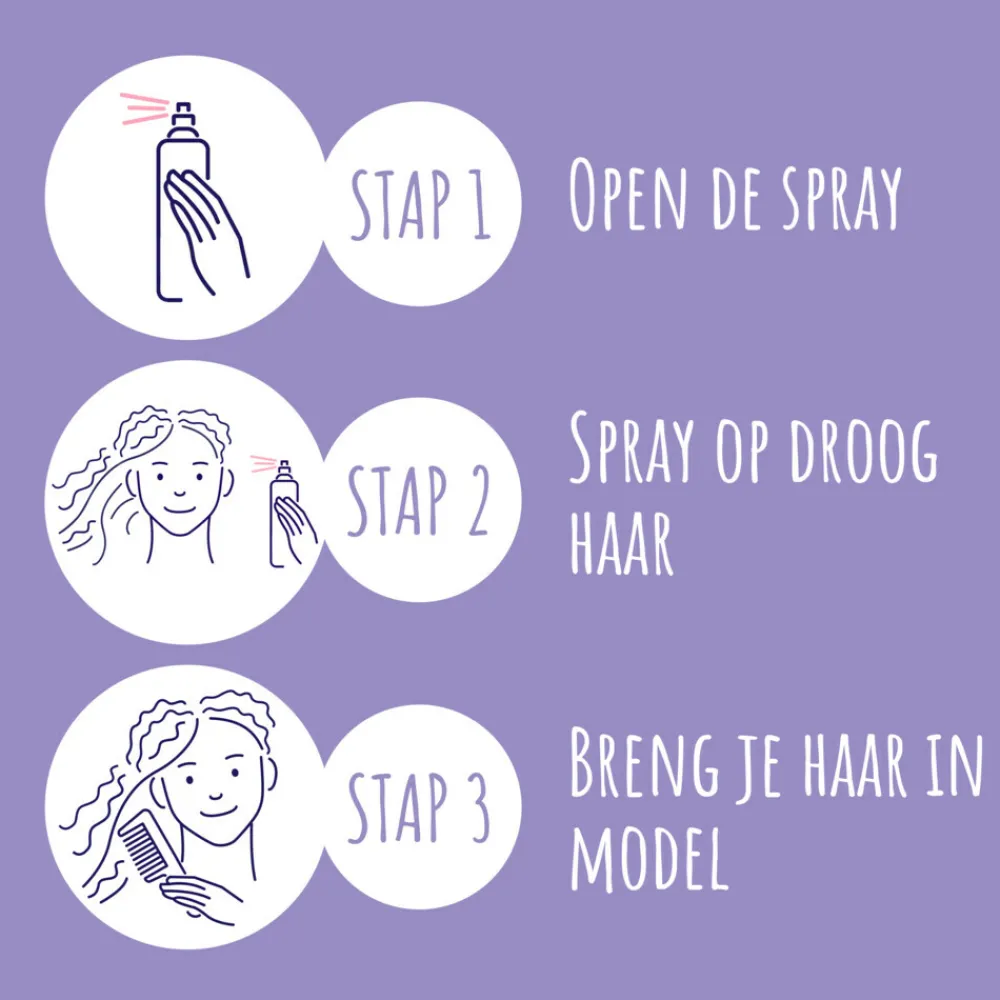 Haarverzorging<Andrélon Gel Spray Happy Curls 200 ml