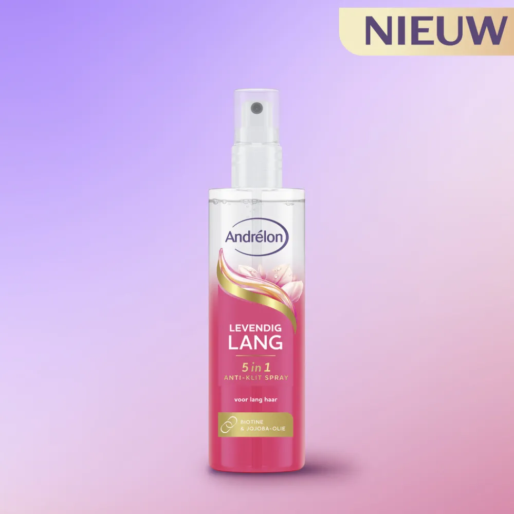 5-in-1 Anti-Klit Spray Levendig Lang 150 ml Haarmasker