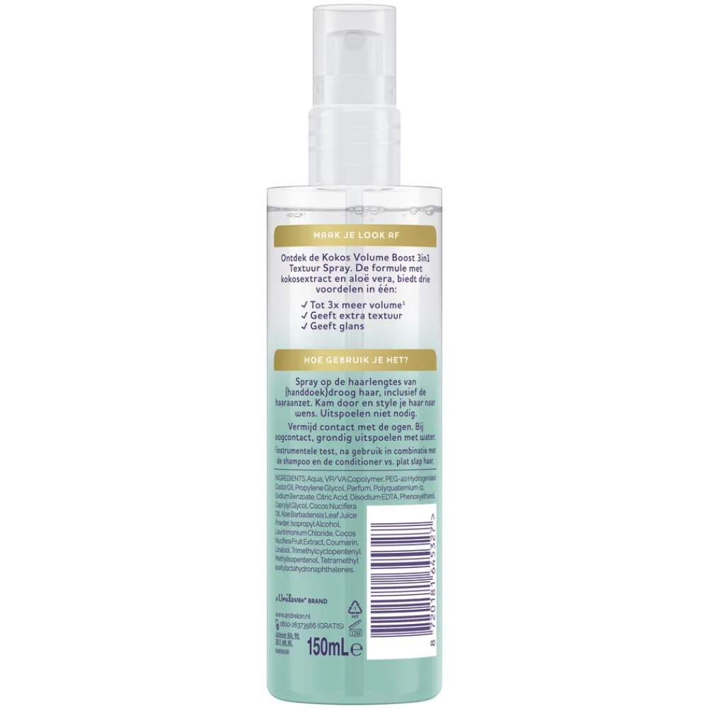 Haarverzorging<Andrélon 3-in-1 Textuur Spray Kokos Volume Boost 150 ml