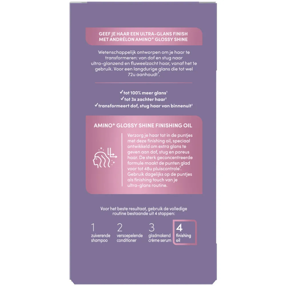 Haarverzorging<Andrélon Pro-Care Haarolie Amino+ Glossy Shine 50 ml