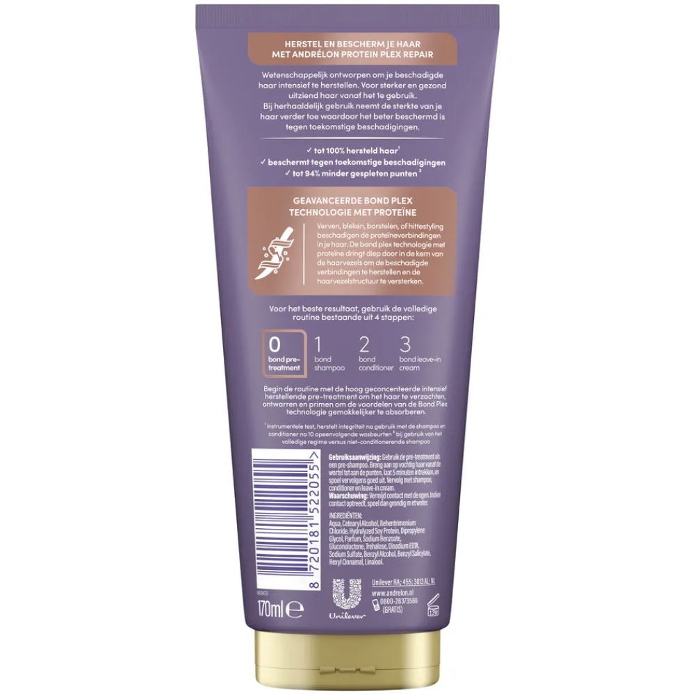 Haarmasker<Andrélon Pro-Care Pre-Treatment Protein Plex Repair 170 ml