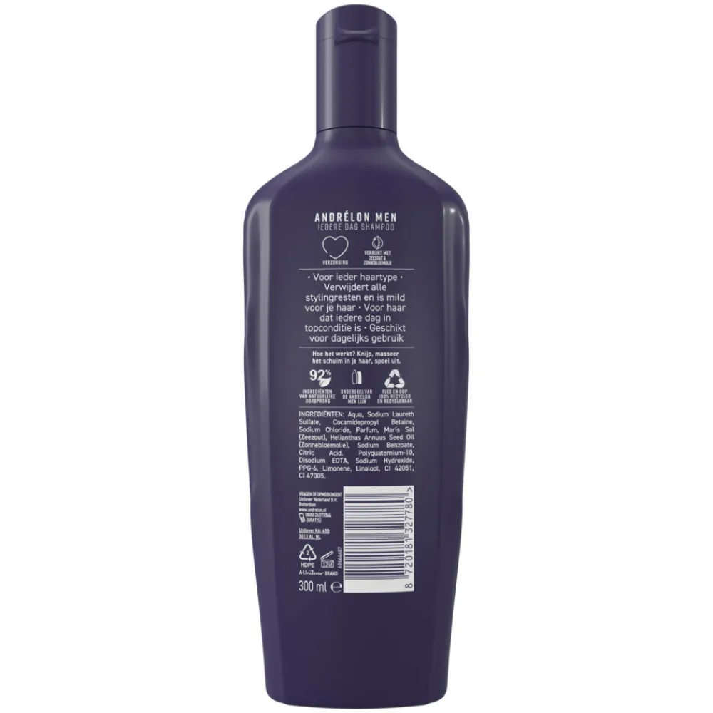 Shampoo<Andrélon Shampoo Iedere Dag For Men 300 ml