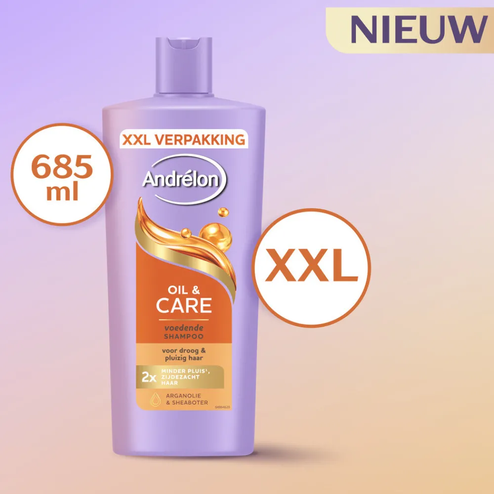 Shampoo Oil & Care 685 ml^Andrélon Outlet