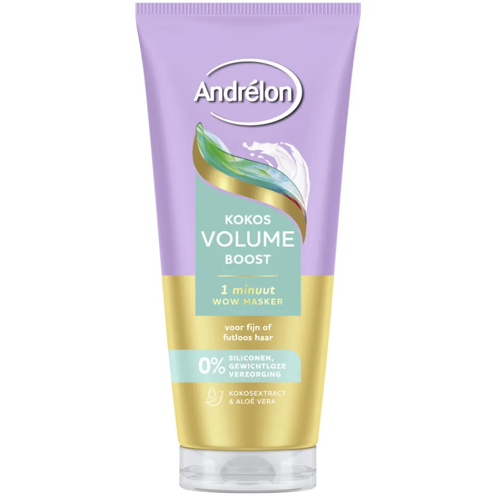 WOW Masker Kokos Volume Boost 180 ml^Andrélon Discount