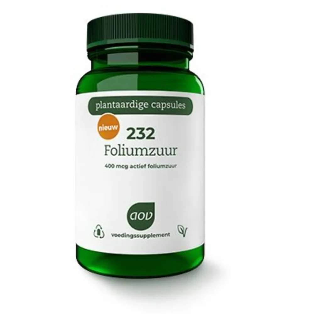 Vitaminen En Supplementen<AOV 232 Foliumzuur (400 mcg) 60 capsules