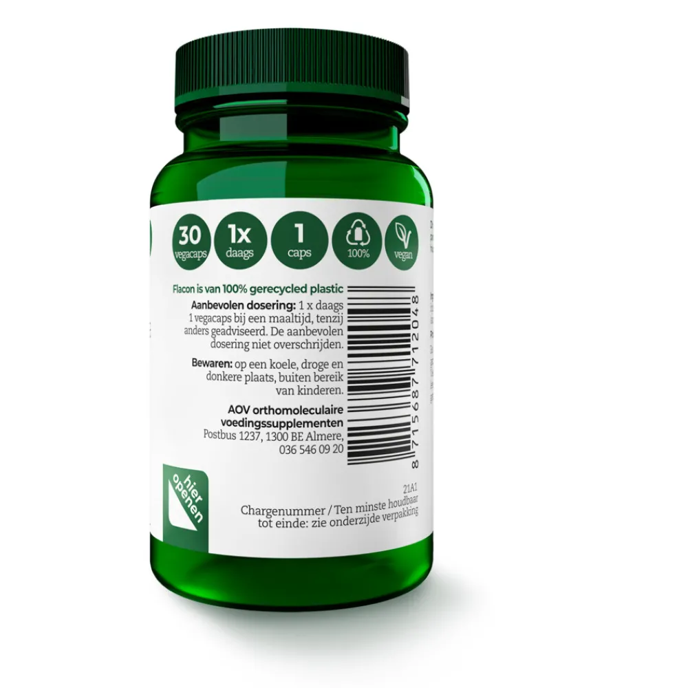 Online 1204 Pre- en Probiotica 30 vegacapsules Speciale Bestanddelen