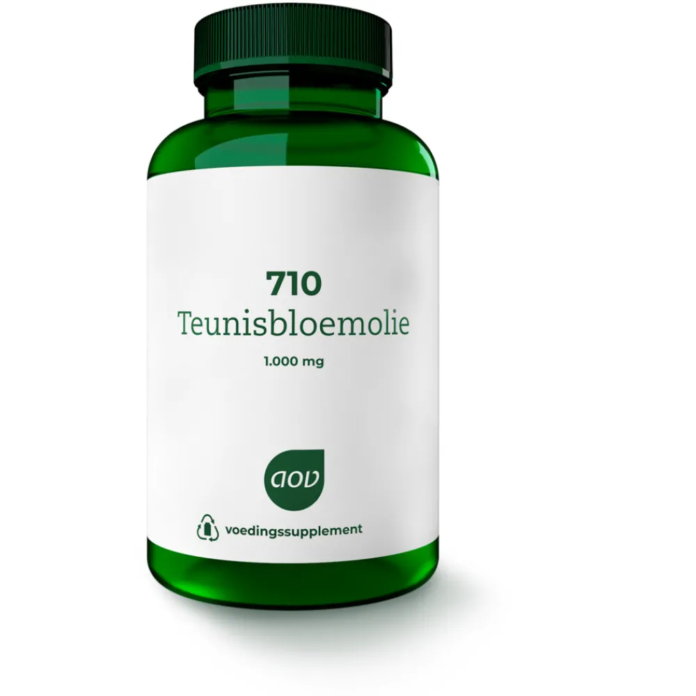 710 Teunisbloemolie 1000 mg 60 capsules^AOV Online